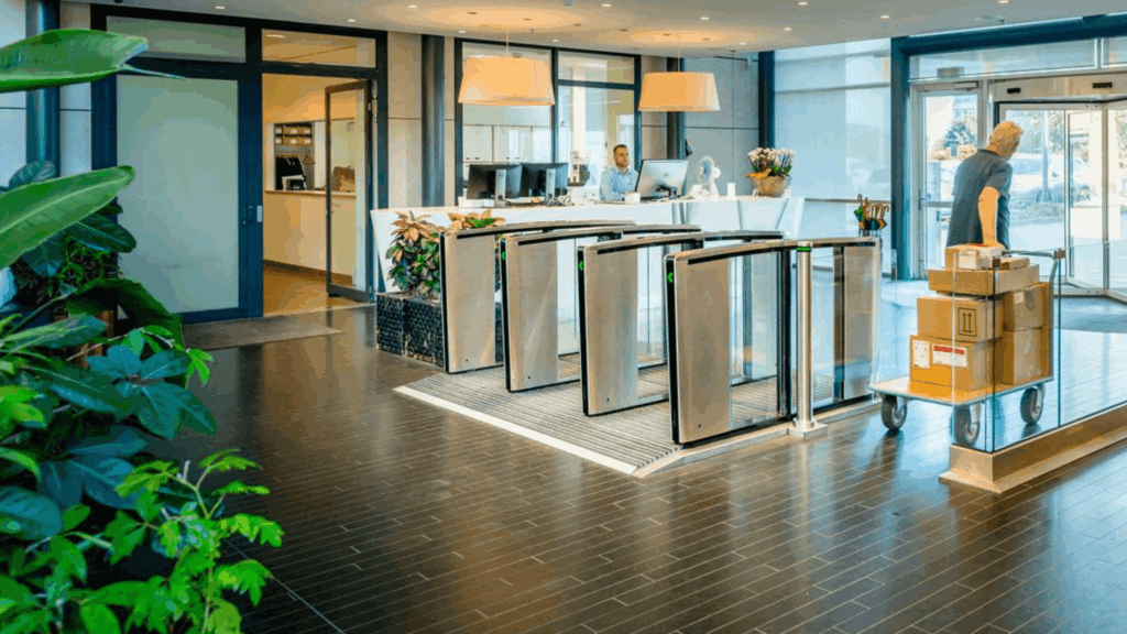 Boon Edam Turnstiles and Revolving Doors