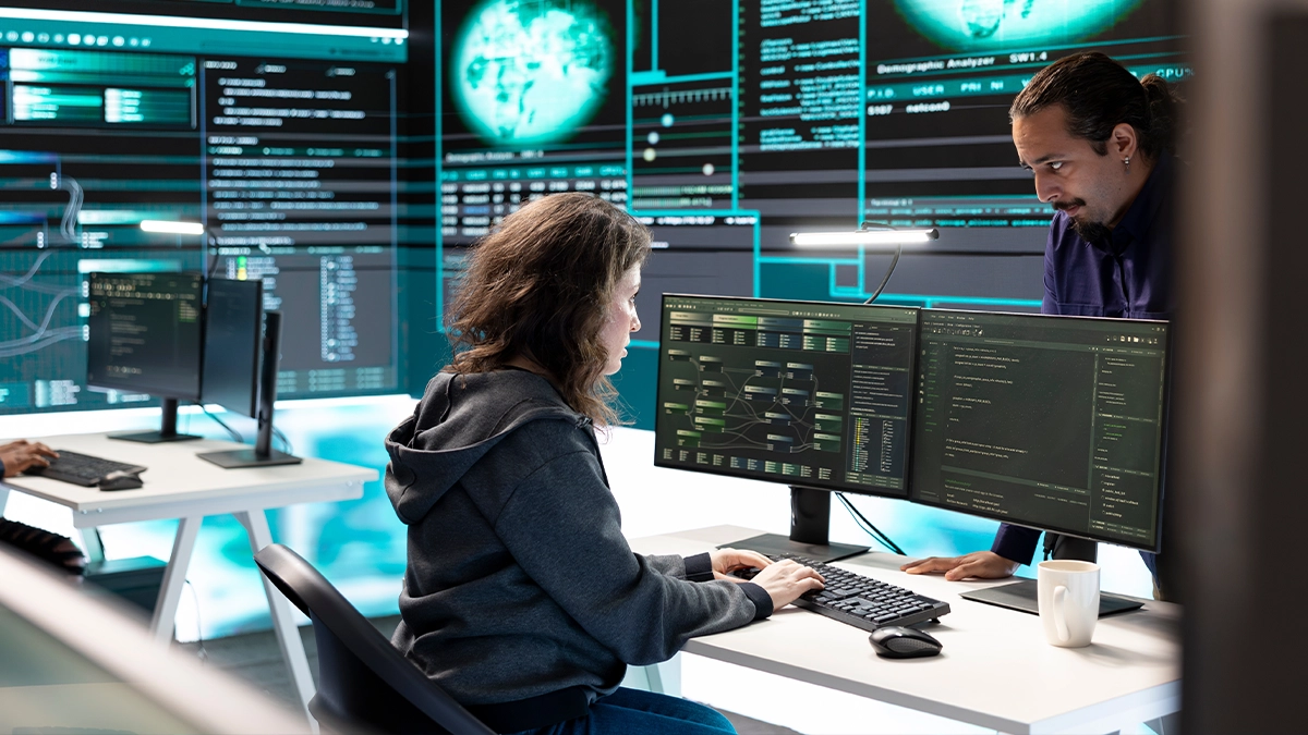 How does cybersecurity for physical security systems work