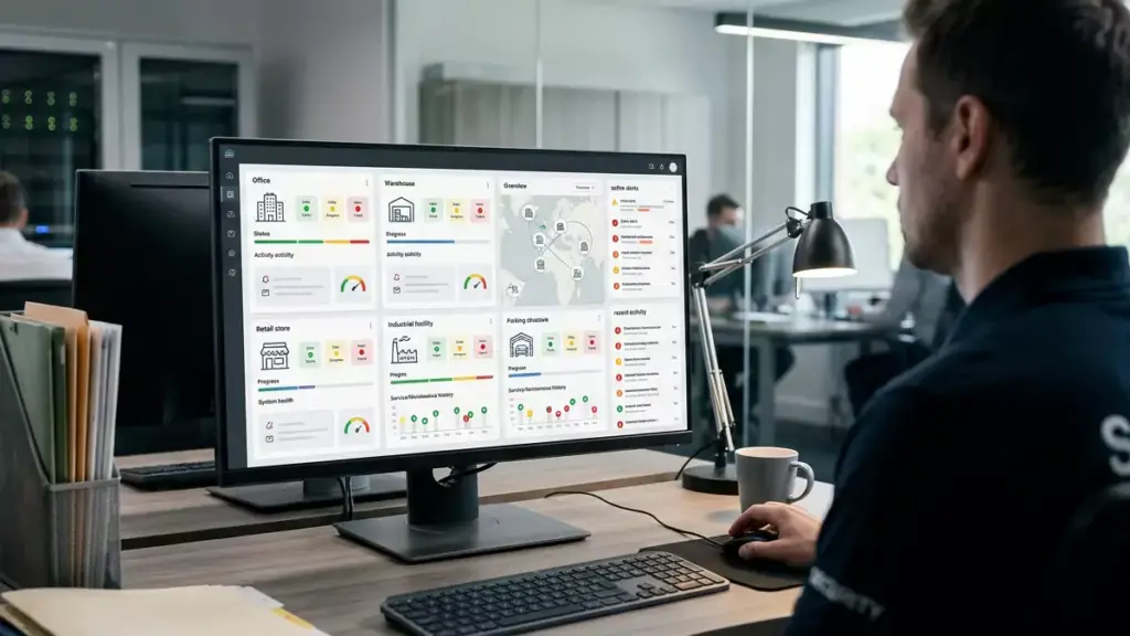 Alarm Company Management Software
